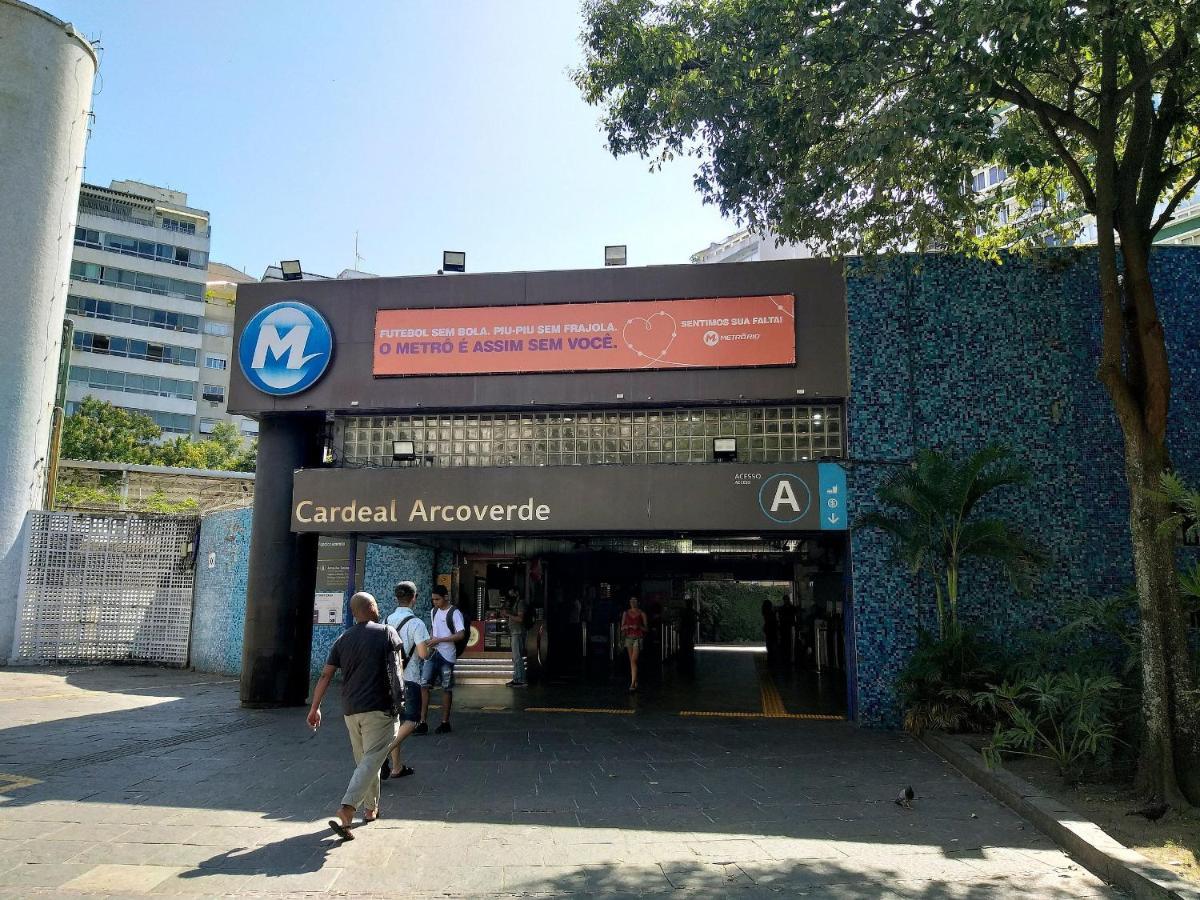 Coração de Copa - Copacabana, metrô, praia e comércio Rio de Janeiro Extérieur photo